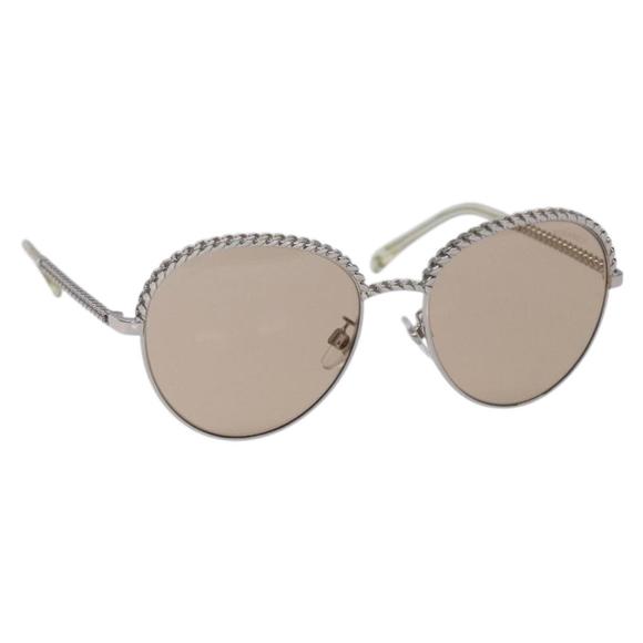 CHANEL Sunglasses plastic Silver CC Auth 135942 - Picture 1 of 12